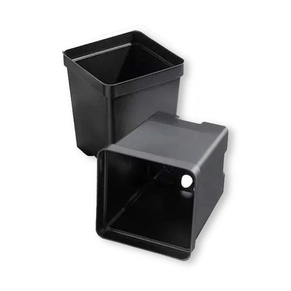 12 inch deep pots for plants Plant Pot Set, 12 pots, 4.5" Deep Square, Color